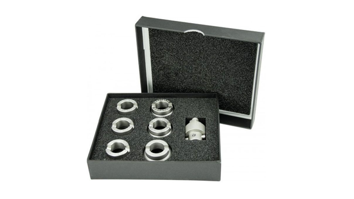 Bergeon 5538 set of inserts for waterproof watch cases with grooves / teeth, for Bergeon 5700