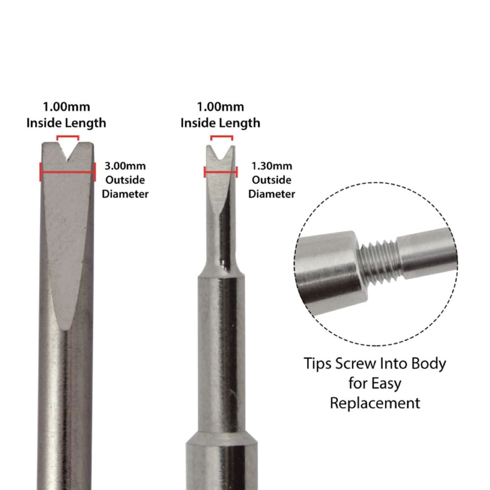 Bergeon 6767-SF double fork spring bar watch bracelet fitting removing tool - Image 3