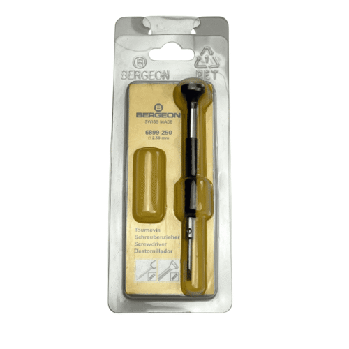 Bergeon Ergonomic Watchmaker's Screwdriver, 2.50 mm, Swiss Made