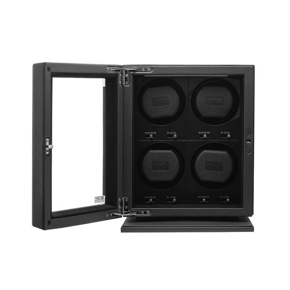BLDC-B04 Watch winder for 4 watches, black - Image 2