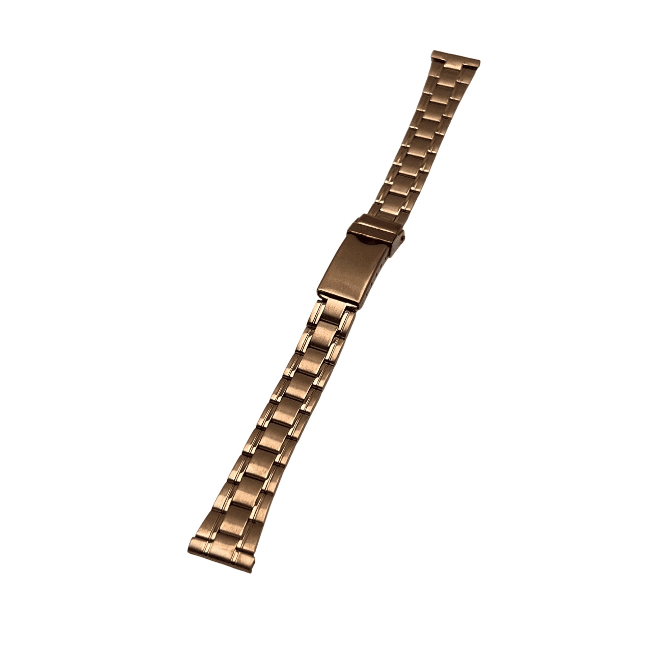 Bonflair Pink Stainless Steel Bracelet Strap 14mm with Folding Clasp - Image 4