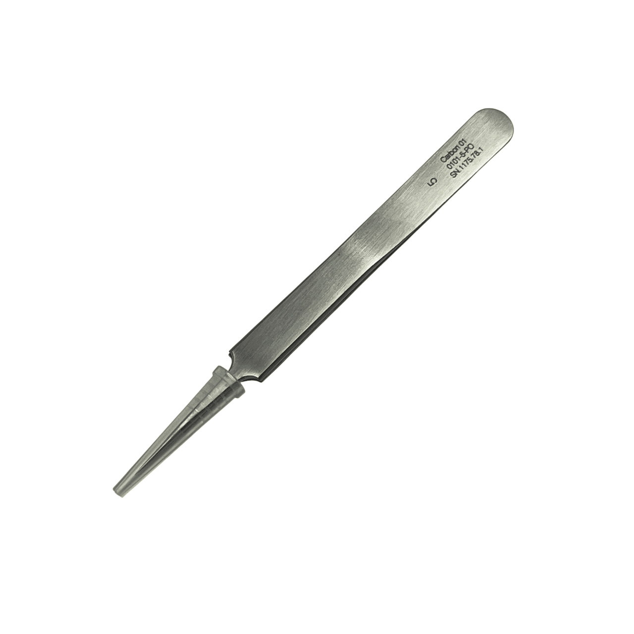 Dumont Tweezers, Carbon Steel, Form 5, Very Fine Points, 110 mm - Image 5