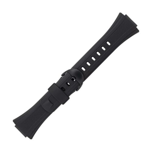 Casio black watch strap 10090624 for DB-E30-1AV, 16mm