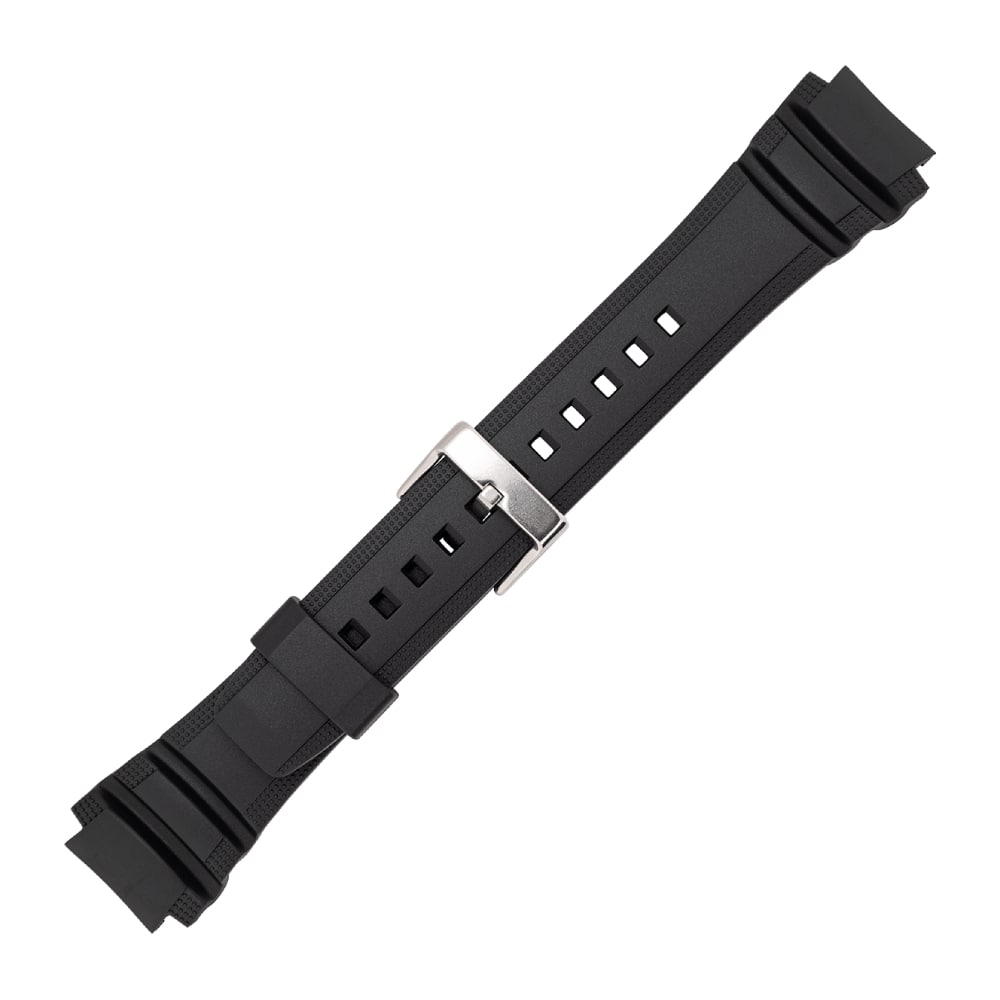 Casio black watch strap 10347967 for AMW-710-1AV, 20mm