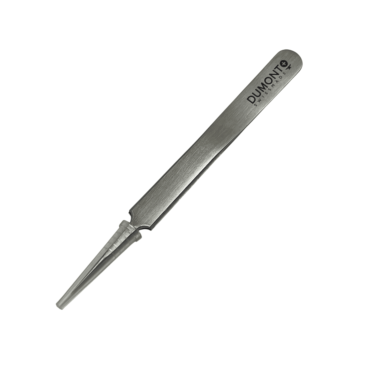 Dumont Tweezers, Carbon Steel, Form 5, Very Fine Points, 110 mm - Image 2