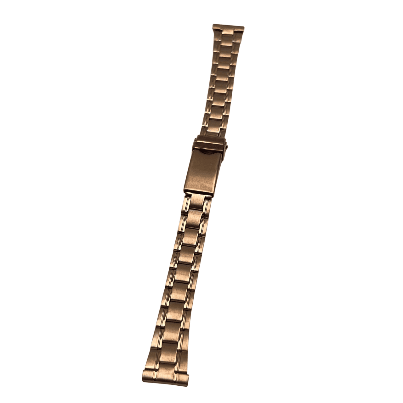 Bonflair Pink Stainless Steel Bracelet Strap 14mm with Folding Clasp - Image 6