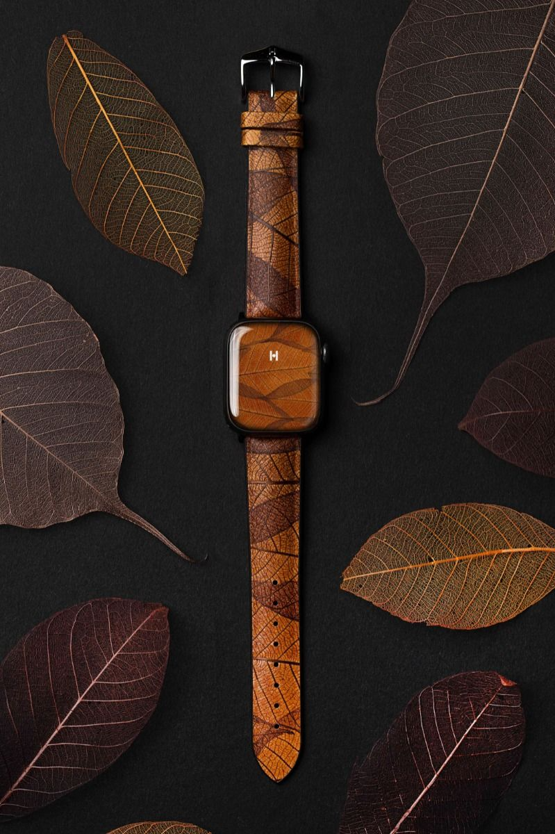 Hirsch Leaf brown watch strap 20 mm 0921046010-2-20 - Image 4