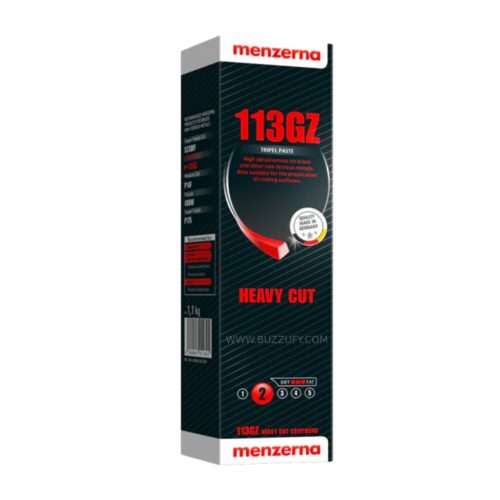 Menzerna 113 GZ, polishing paste for copper, aluminum, brass, plastic, 1.1 kg