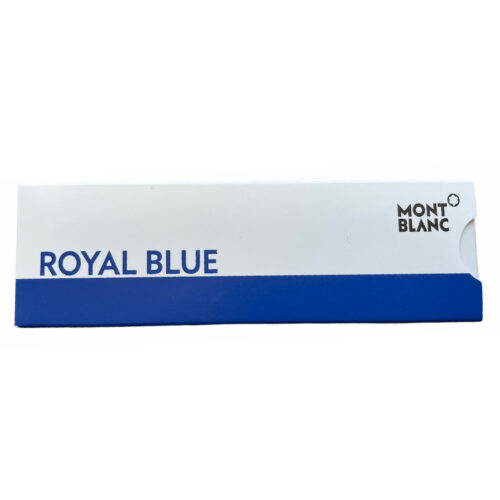 Montblanc rollerball refills pens size M blue color 2 in pack