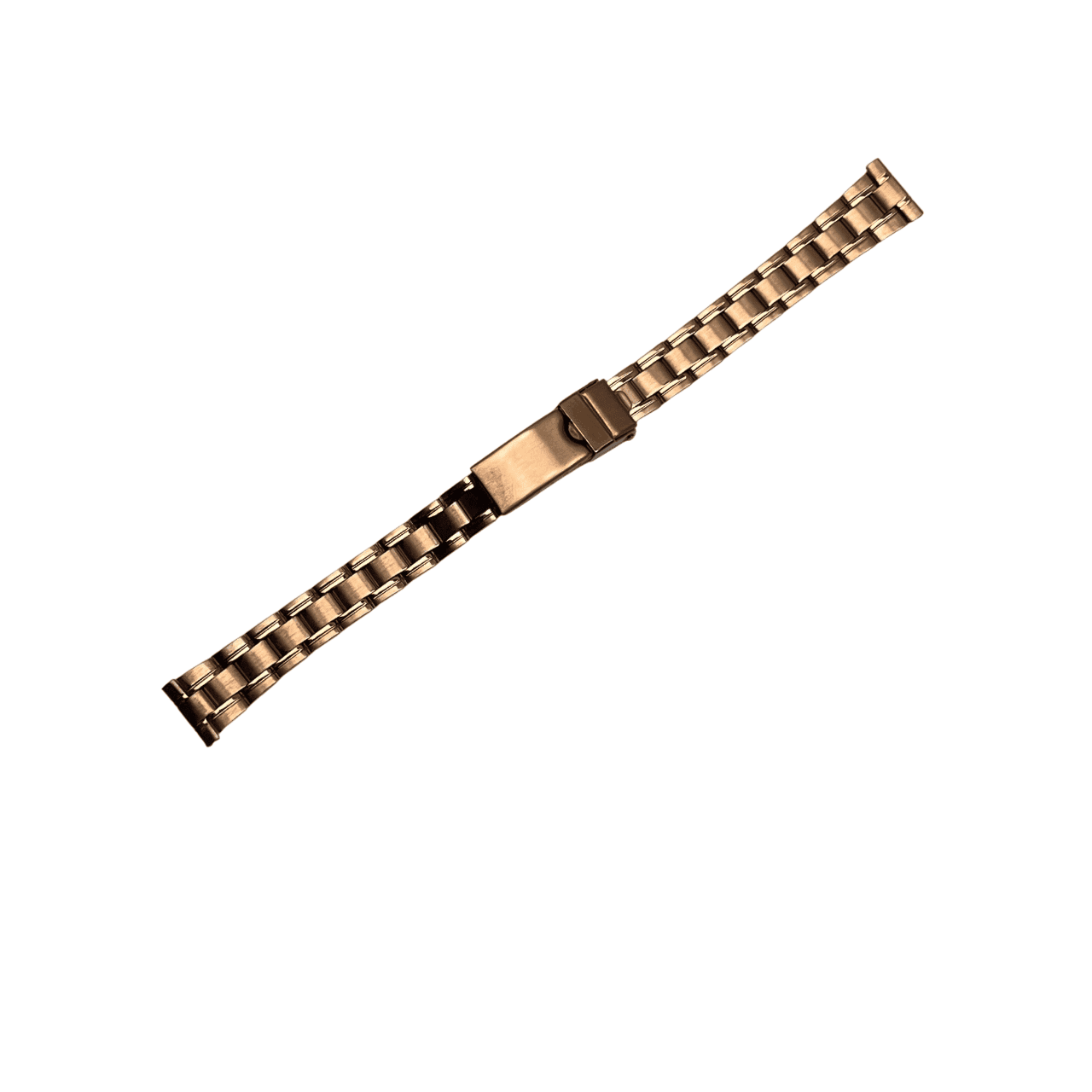 Bonflair Pink Stainless Steel Bracelet Strap 14mm with Folding Clasp - Image 2