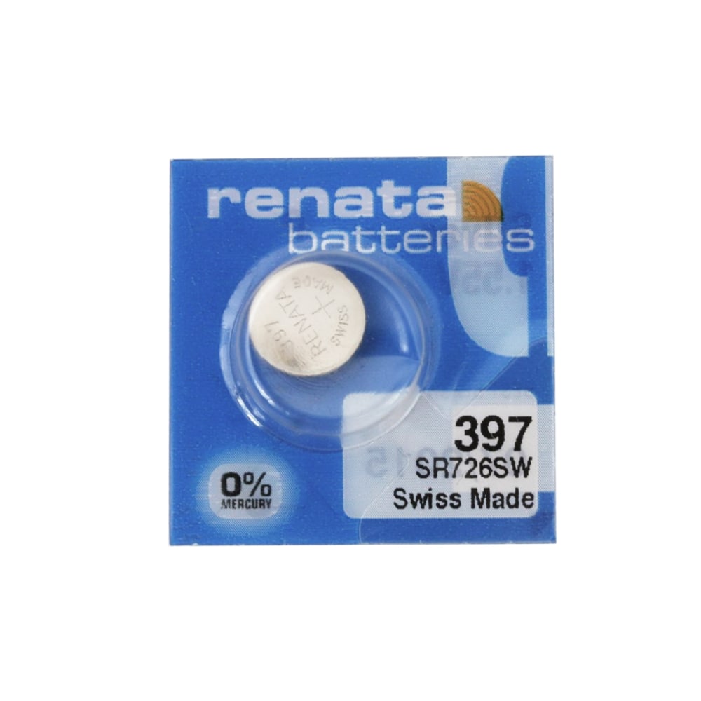 Renata 397 SR726SW watch coin battery 1.55V