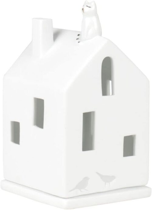 Räder Porcelain Stories Cat Design Illuminated House