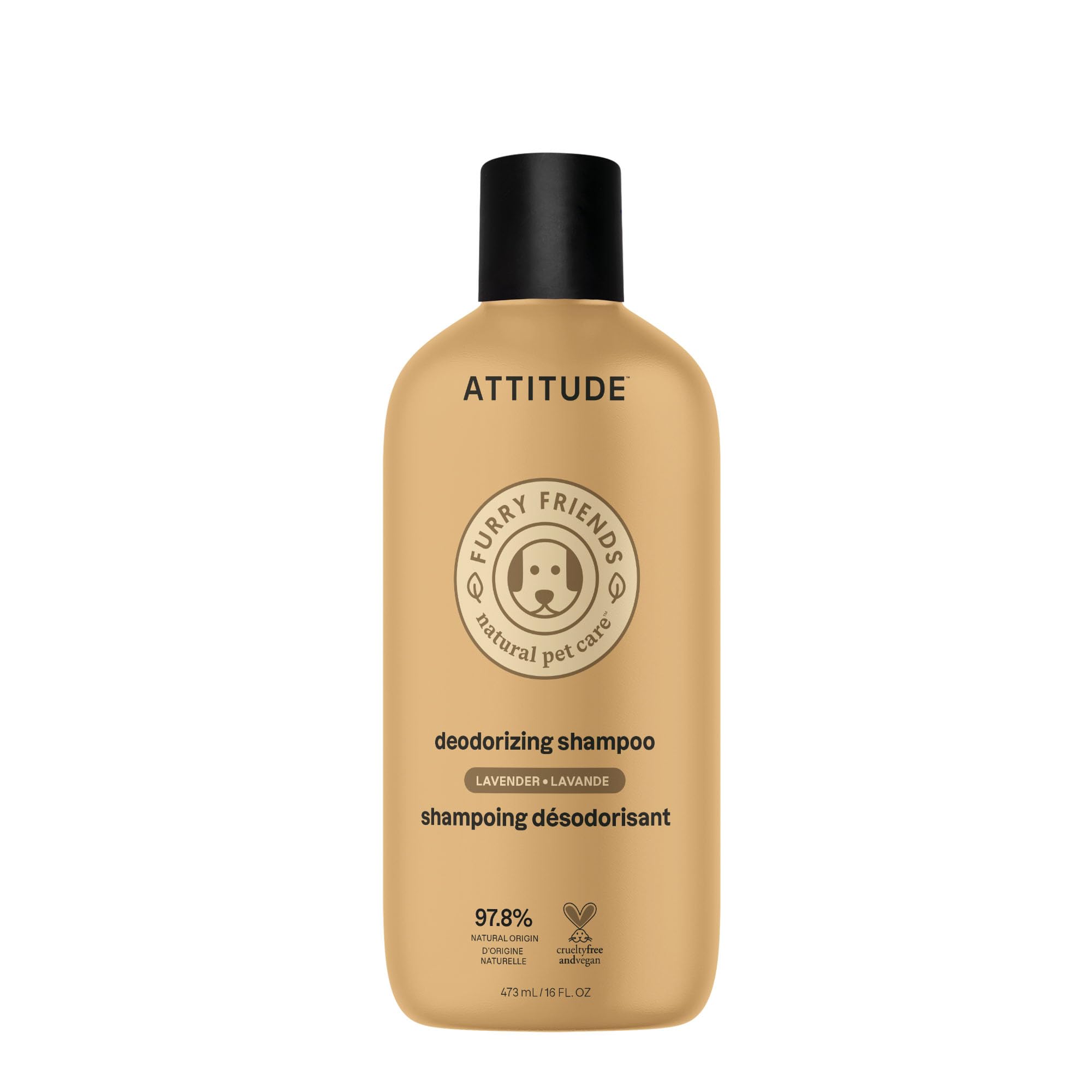Natural Pet Deodorizing Shampoo - Lavender, Furry Friends, ATTITUDE