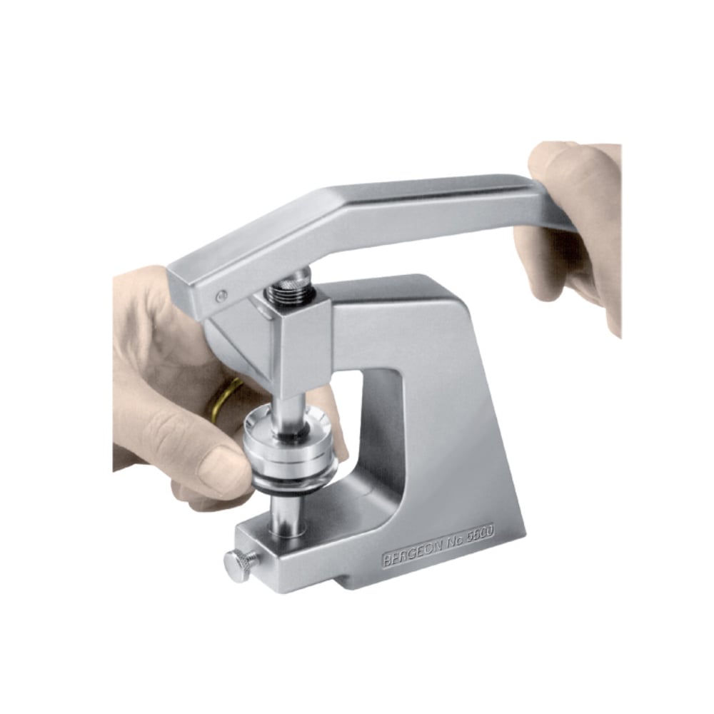 Bergeon 5500 Tool for Fitting Unbreakable Crystals with and without Tension Ring - Image 2