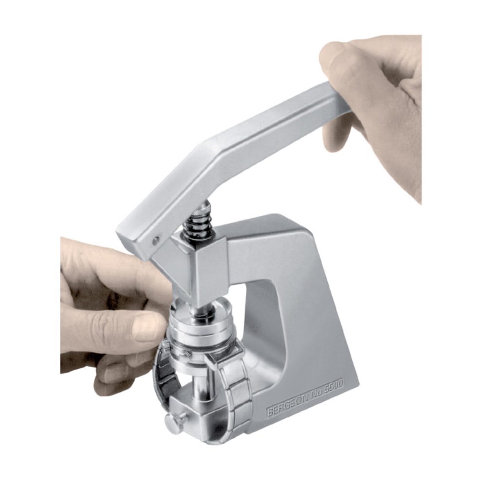 Bergeon 5500 Tool for Fitting Unbreakable Crystals with and without Tension Ring - Image 3