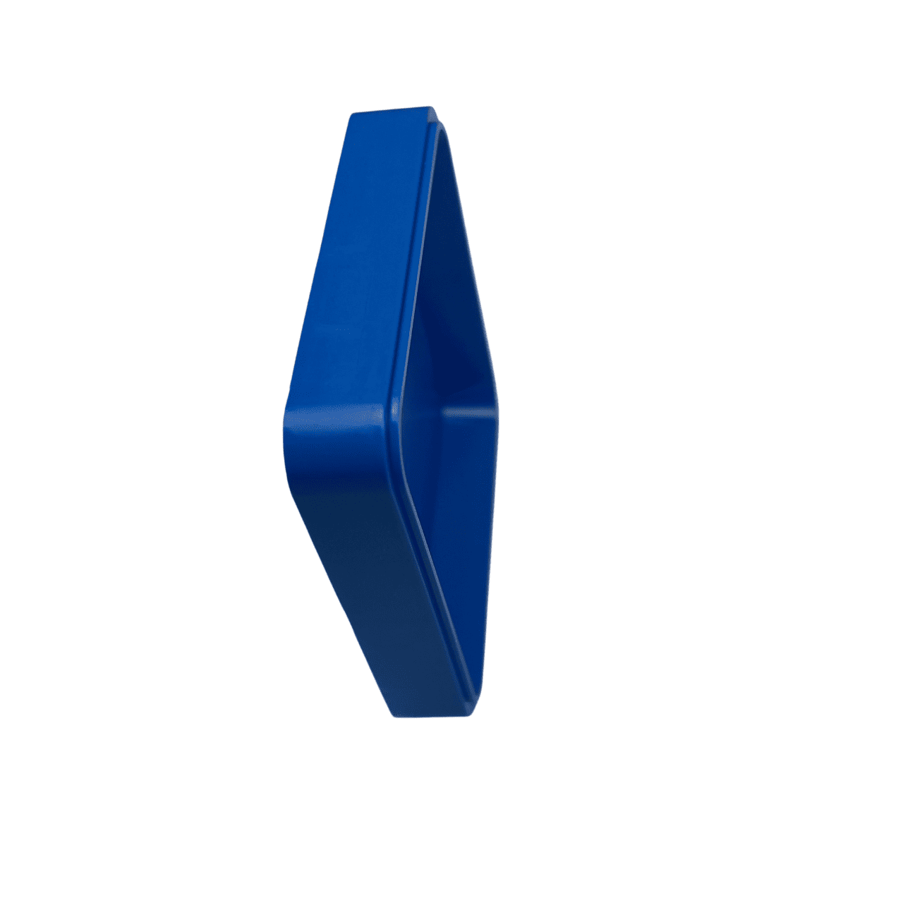 Bergeon 2379 Blue Plastic Square Supplies Tray - Image 6