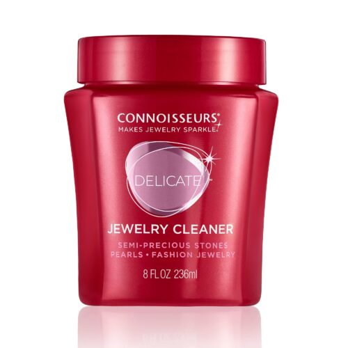 Connoisseurs Delicate Jewellery Cleaner cleaning solution for gold, silver, semi-precious stones & pearls 236 ml
