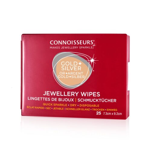 Connoisseurs Jewellery Wipes - Pre-Cut for Easy Use