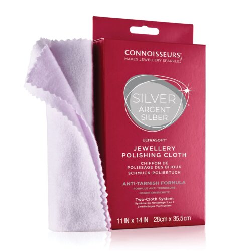 Connoisseurs Silver Jewellery Cleaning Cloth CONN739