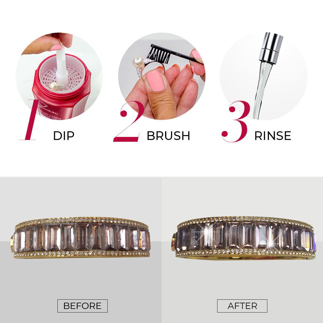 Connoisseurs Delicate Jewellery Cleaner cleaning solution for gold, silver, semi-precious stones & pearls 236 ml - Image 4