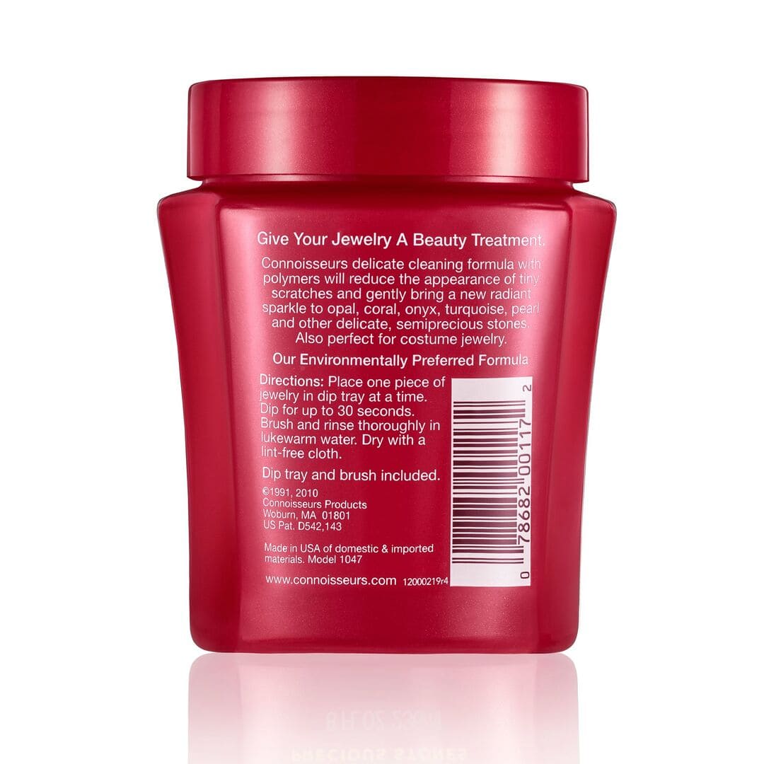 Connoisseurs Delicate Jewellery Cleaner cleaning solution for gold, silver, semi-precious stones & pearls 236 ml - Image 9