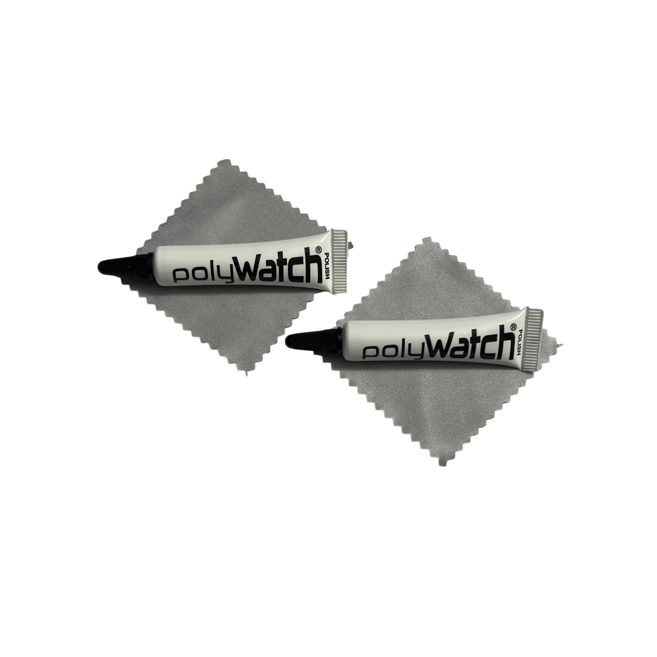 PolyWatch Acrylic Crystal Polish Set with Wiping Cloths - Image 2
