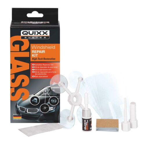 QUIXX Windshield Repair Kit for Stone Chips and Cracks, Ref. 10210