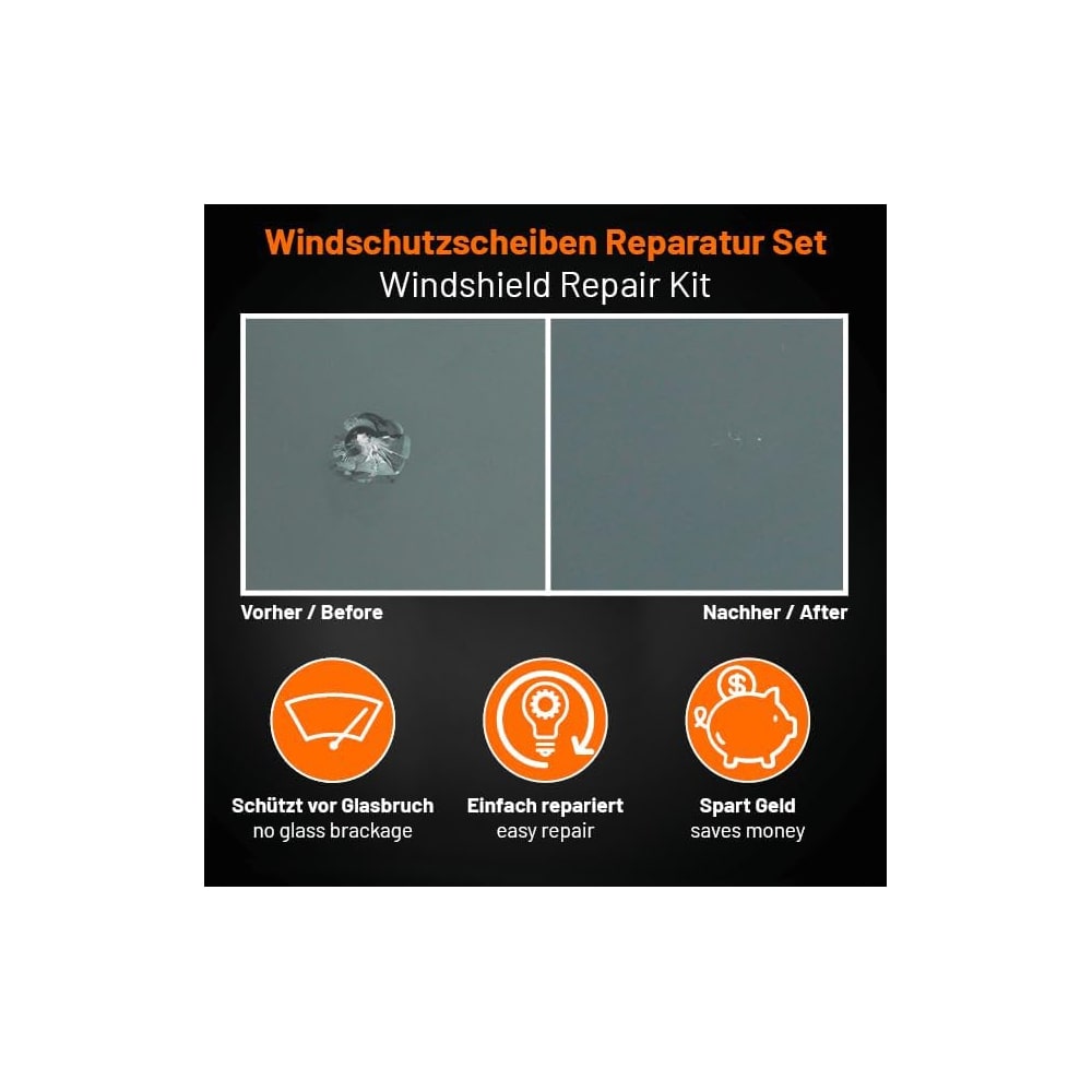 QUIXX Windshield Repair Kit for Stone Chips and Cracks, Ref. 10210 - Image 2