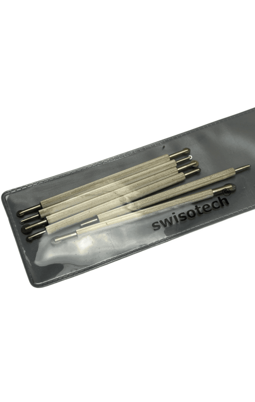Swissotech Double End Wheel Countersinks Set – 6 Pieces in Pouch