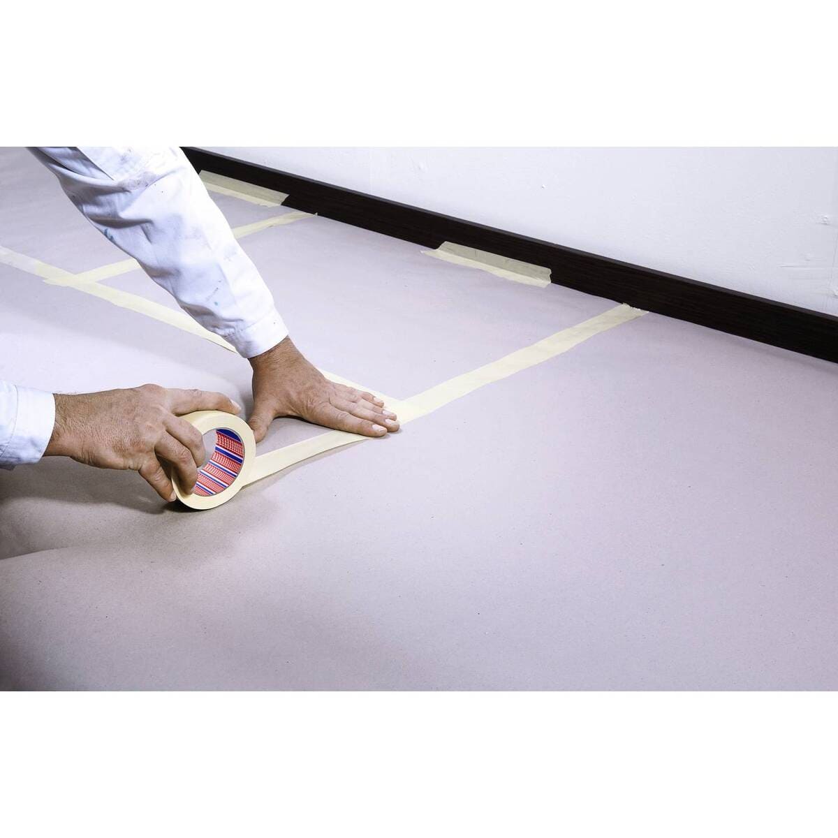 Tesa 4323 Beige Masking Tape, 50 mm x 50 m - Image 4