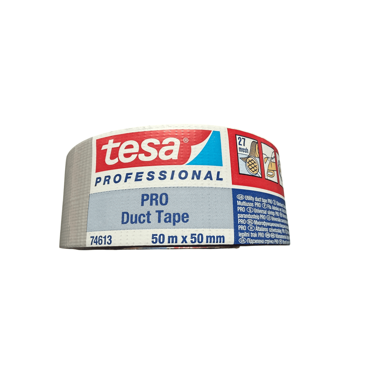 Tesa Professional Pro Duct Tape, Grey, 50 m x 50 mm - Image 6