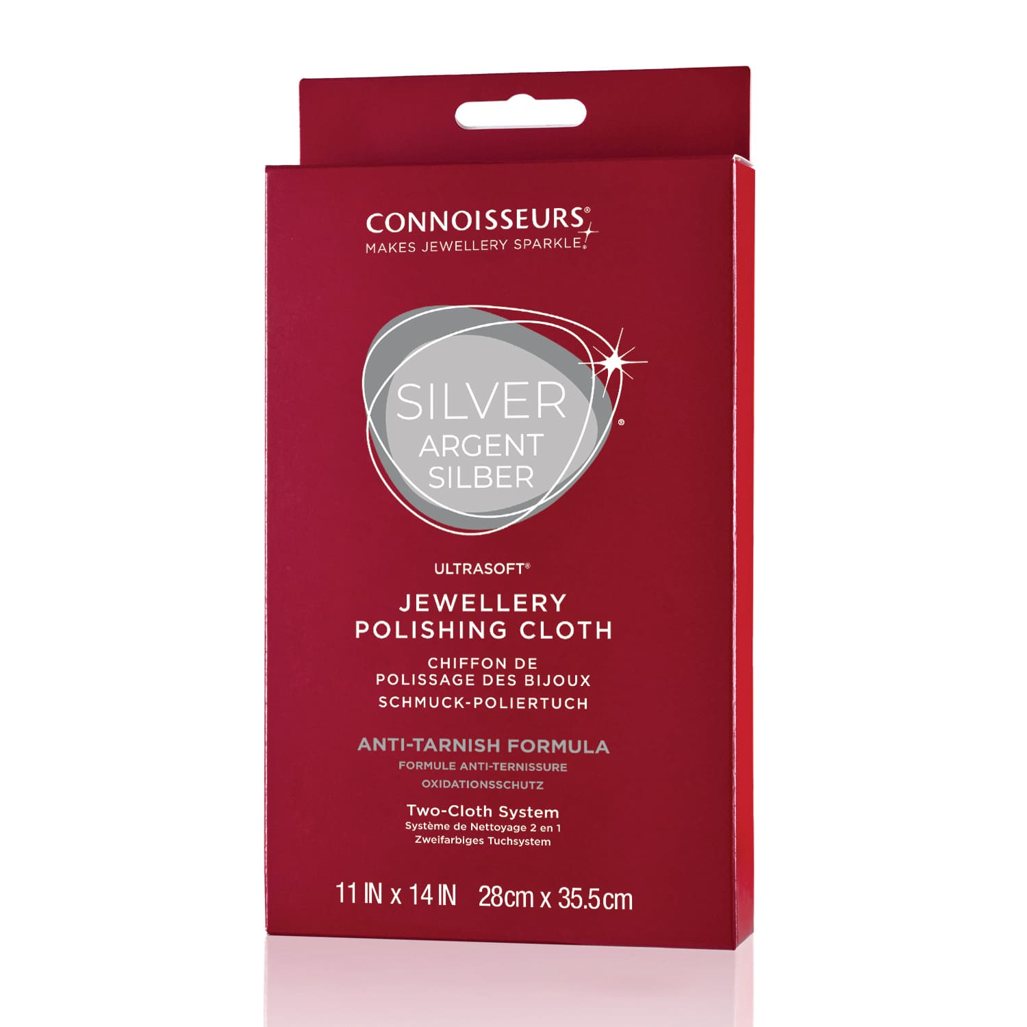 Connoisseurs Silver Jewellery Cleaning Cloth CONN739 - Image 2