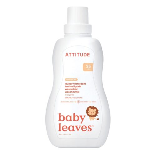 Baby Laundry Detergent - Pear Nectar, baby leaves, ATTITUDE