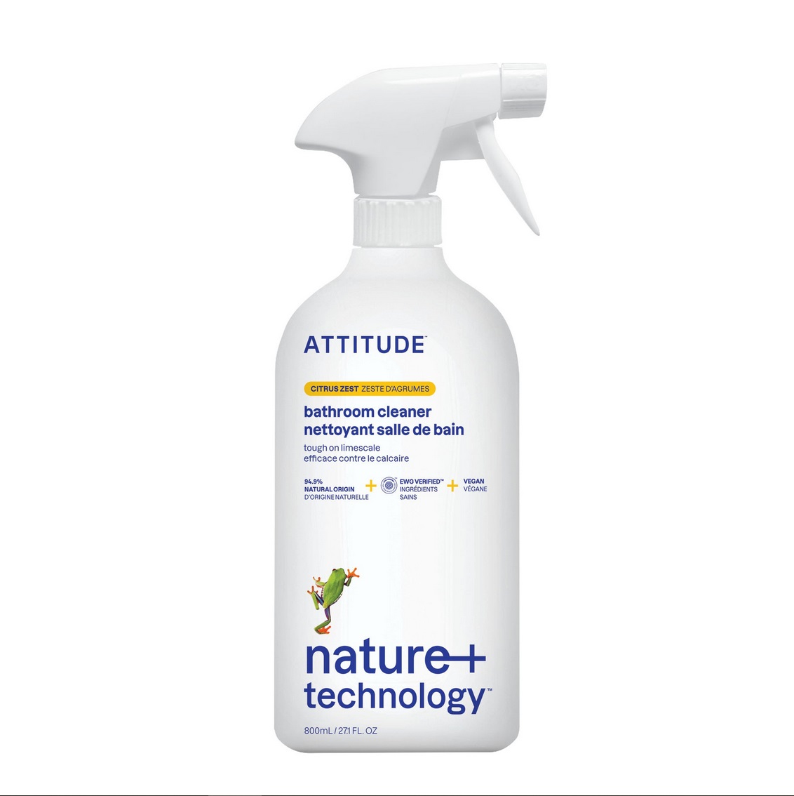Bathroom Cleaner – Citrus Zest, ATTITUDE