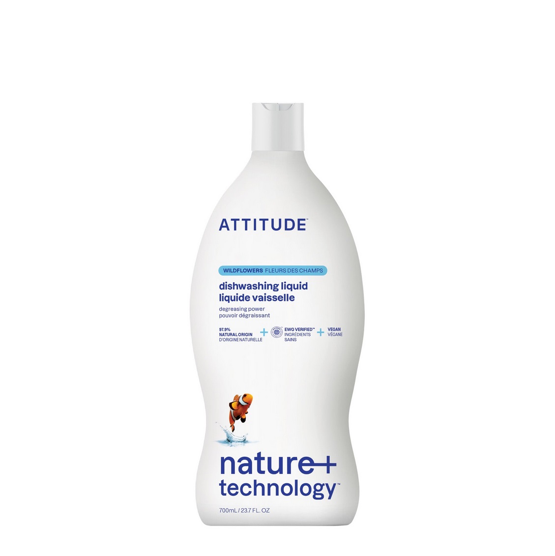 Washing Up Liquid, Wildflowers, ATTITUDE