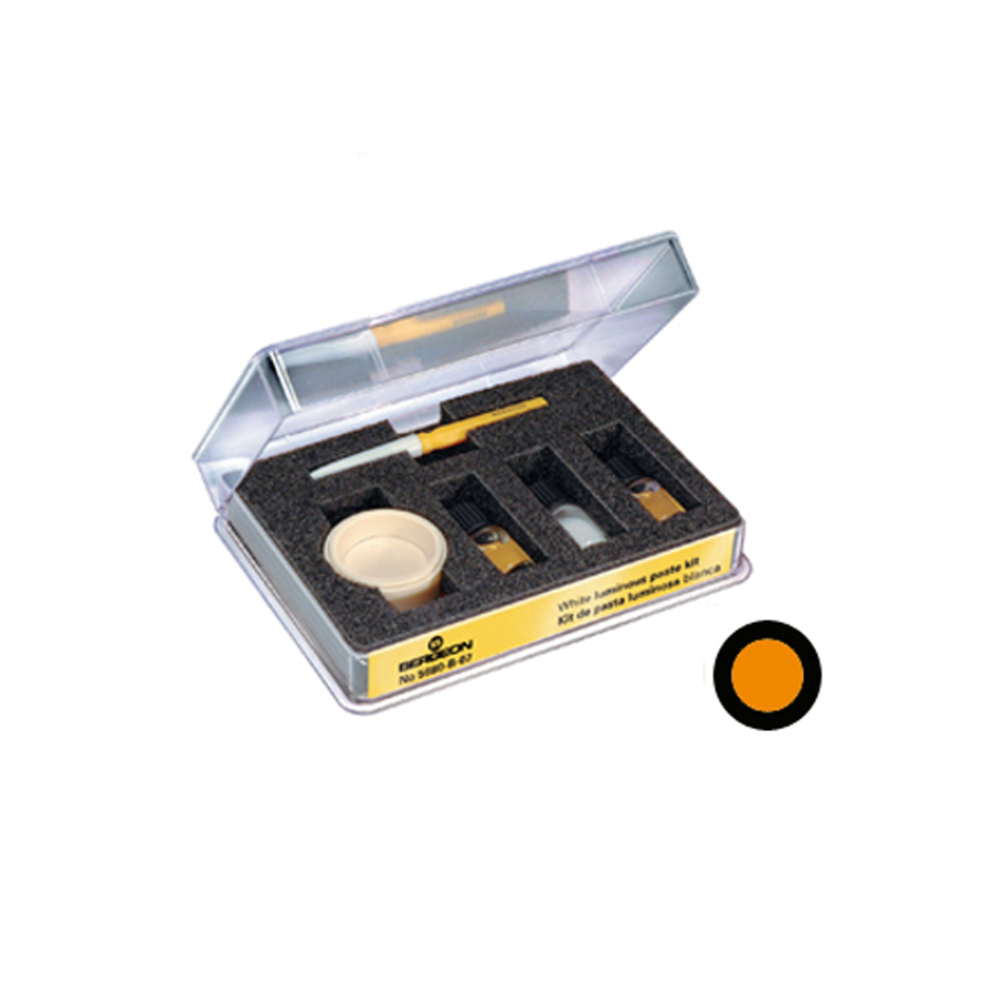 Bergeon 5680-O-07 orange luminous paste for watch hands - Image 2