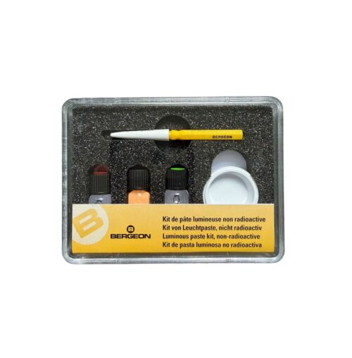 Bergeon 5680-O-07 orange luminous paste for watch hands
