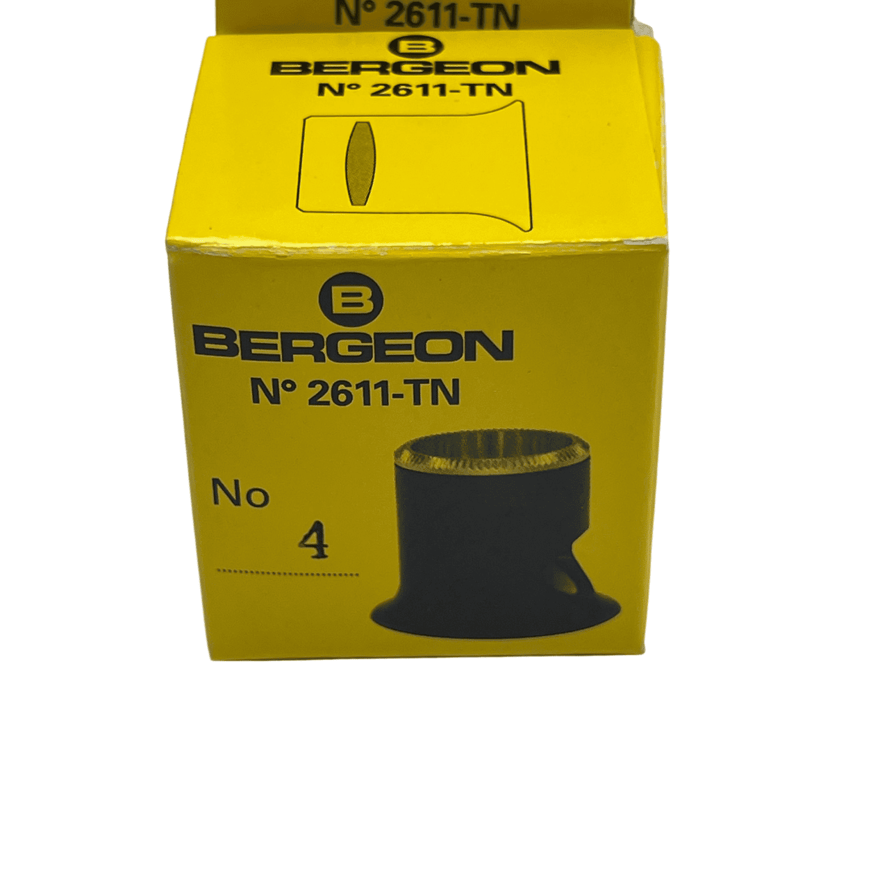 Bergeon 2611-TN 2.5x watchmaker eyeglasses loupe biconvex air 4 - Image 5