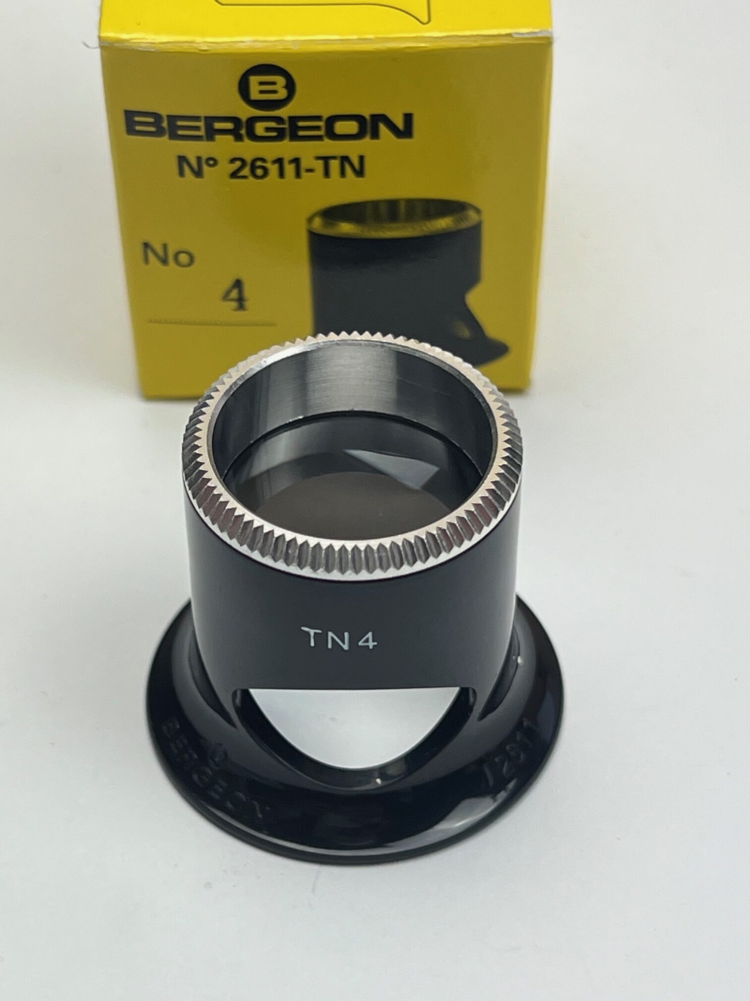 Bergeon 2611-TN 2.5x watchmaker eyeglasses loupe biconvex air 4 - Image 2