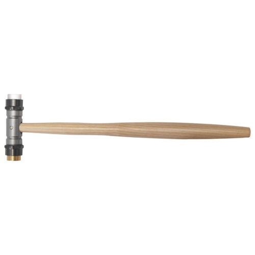 Watchmakers and goldsmiths combinated hammer in nylon and brass