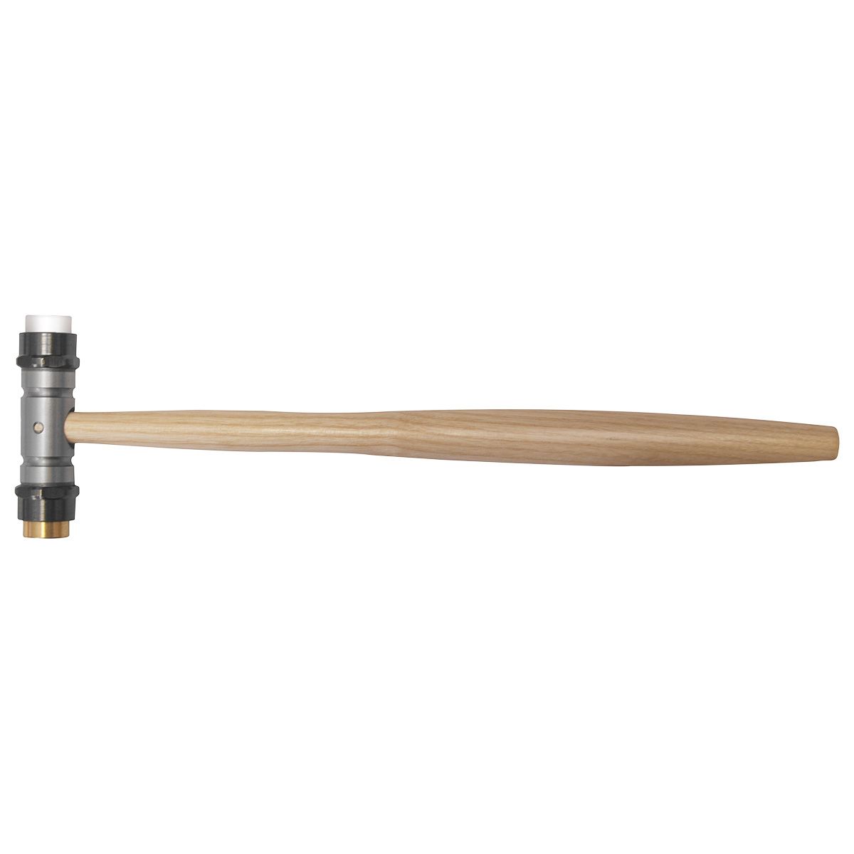 Watchmakers and goldsmiths combinated hammer in nylon and brass