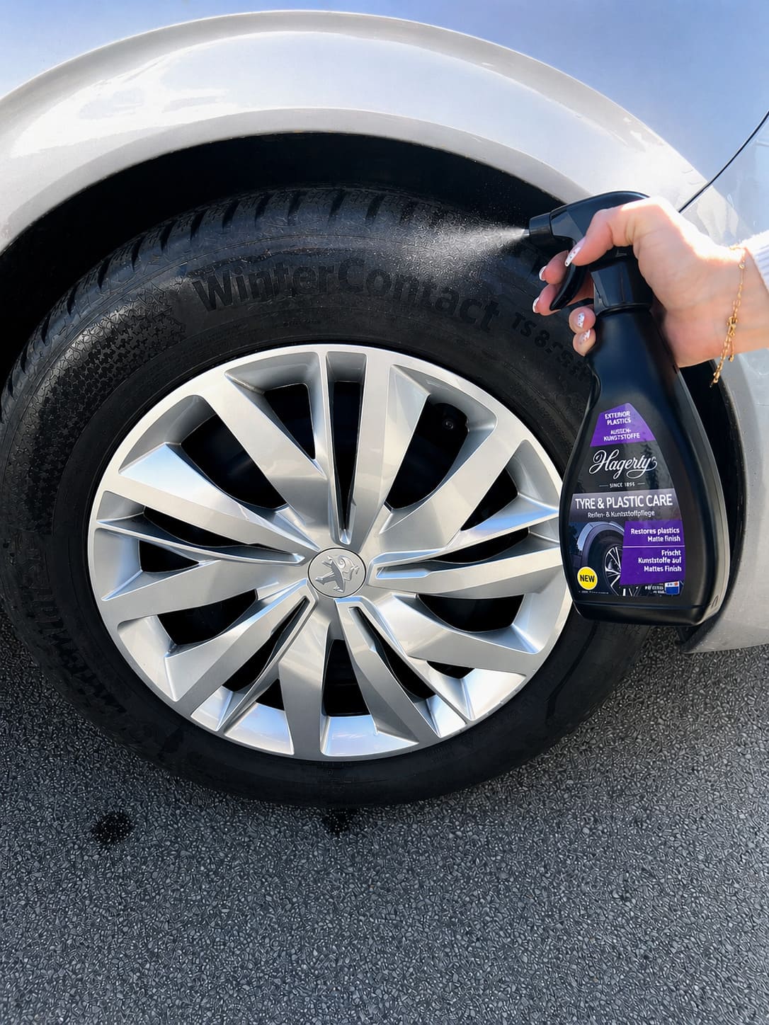 Hagerty Tyre and Plastic Care Spray, 500 ml - Image 6
