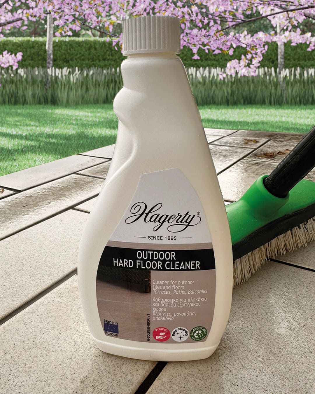 Hagerty Outdoor Hard Floor Cleaner for Tiles and Natural Stone - 500 ml - Image 14