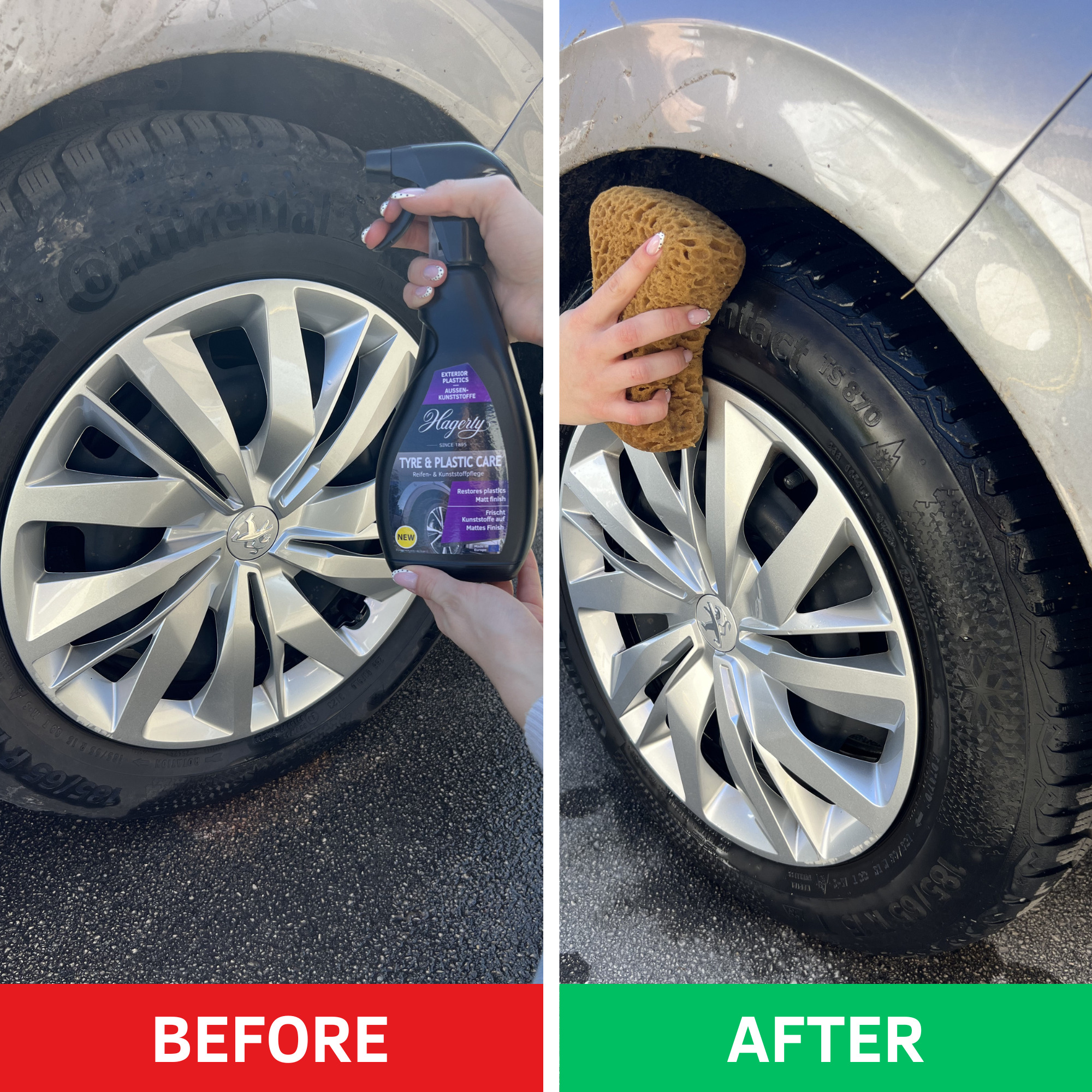 Hagerty Tyre and Plastic Care Spray, 500 ml - Image 5
