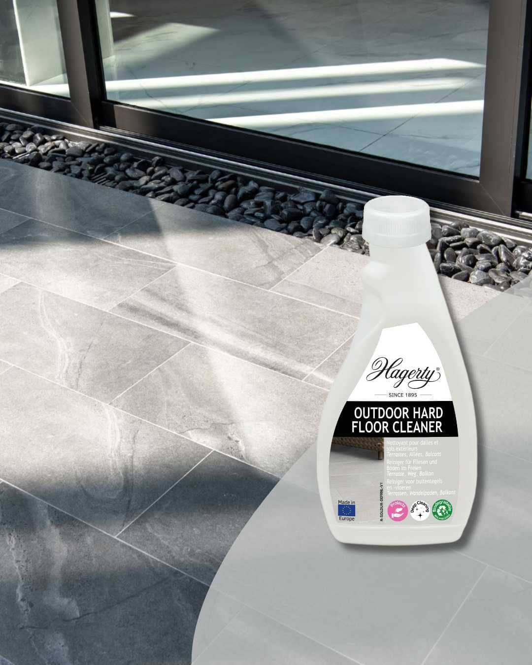 Hagerty Outdoor Hard Floor Cleaner for Tiles and Natural Stone - 500 ml - Image 12