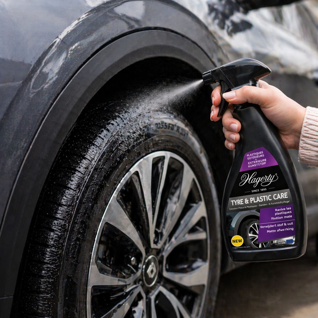 Hagerty Tyre and Plastic Care Spray, 500 ml - Image 7