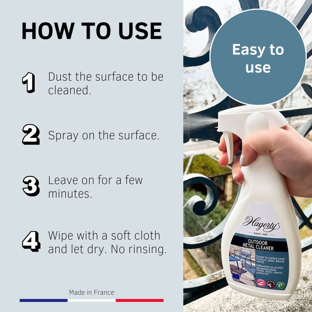 Hagerty Outdoor Metal Furniture Cleaner Spray, 500 ml - Image 15