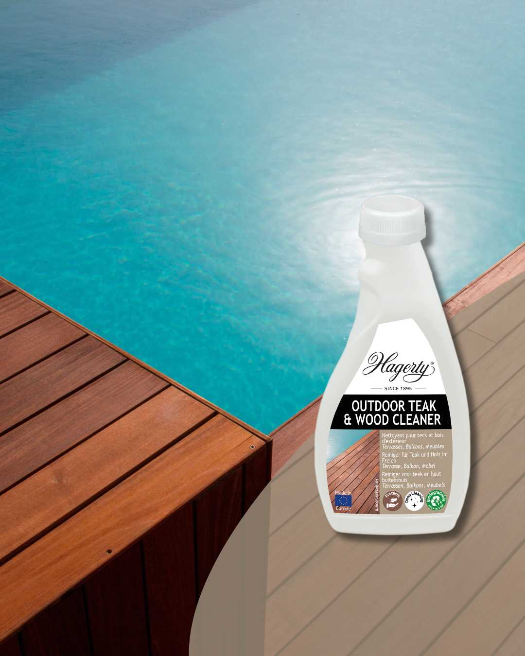 Hagerty Outdoor Teak & Wood Cleaner - 500 ml - Image 10