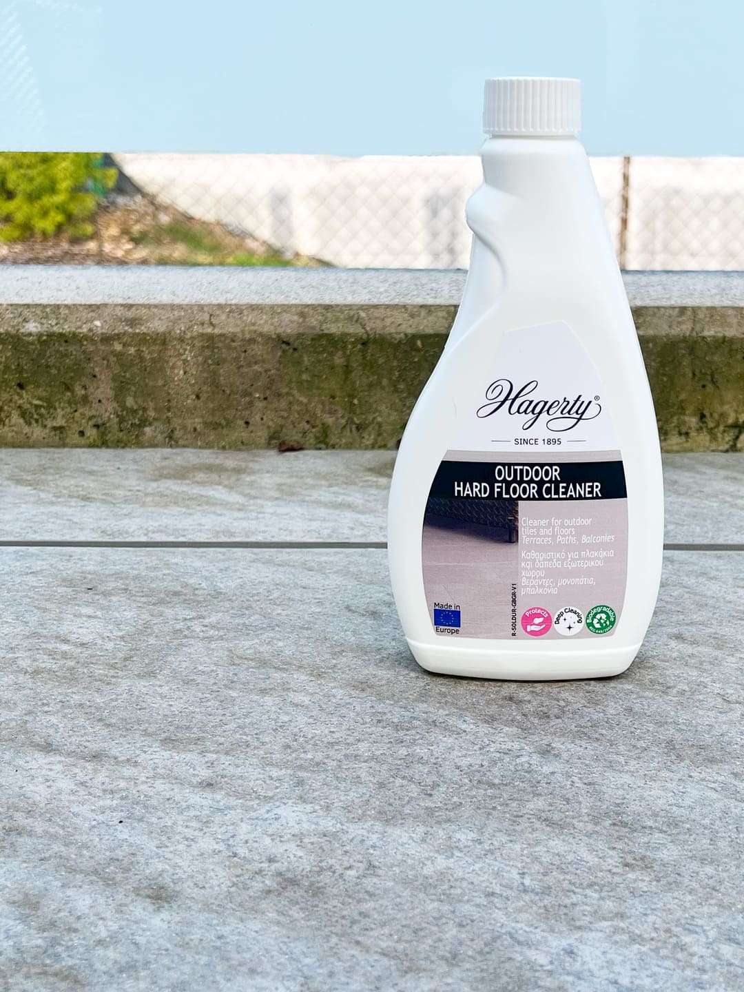 Hagerty Outdoor Hard Floor Cleaner for Tiles and Natural Stone - 500 ml - Image 4