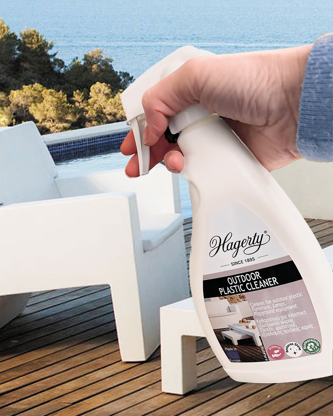 Hagerty Outdoor Plastic Cleaner Spray, 500 ml - Image 9